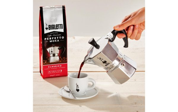 Bialetti Espressokocher Moka Express 9 Tassen, Silber – Bild 4