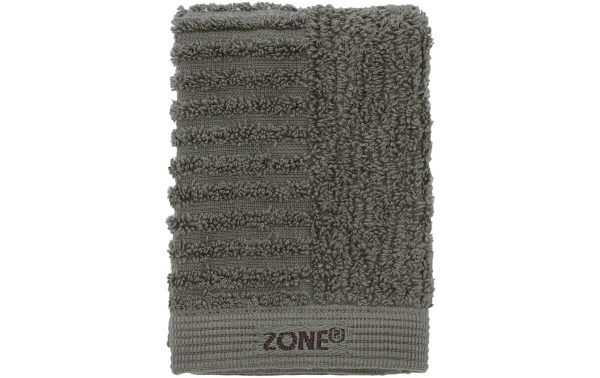 Zone Denmark Waschlappen Classic 30 x 30 cm, Olive Green