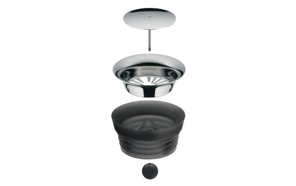 WMF Karaffe Basic 1 l, Schwarz/Transparent – Bild 2