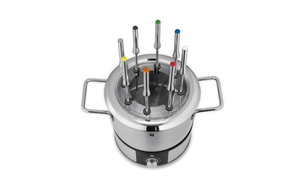 WMF Fleischfondue-Set LONO Fondue 10 Teile, Silber – Bild 2