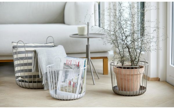 Zone Denmark Aufbewahrungskorb Inu Ø 30 cm, Grau – Bild 5