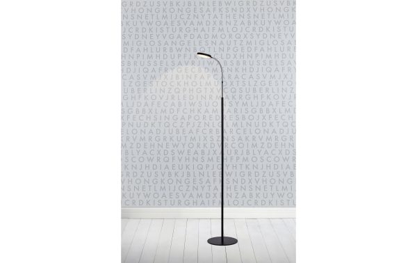 Markslöjd Stehleuchte Flex, 3000K, 5W, Schwarz/Chrom – Bild 2
