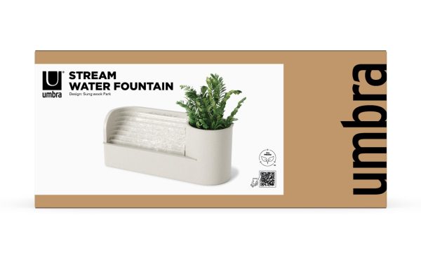 Umbra Zimmerbrunnen Stream Sand – Bild 3