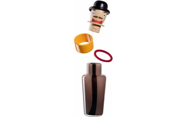 Leonardo Vase Luigi 33 cm, Braun – Bild 2