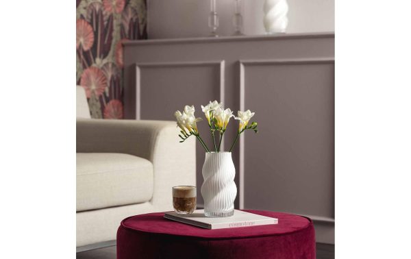 Leonardo Vase Verdi 20 cm, Weiss – Bild 3